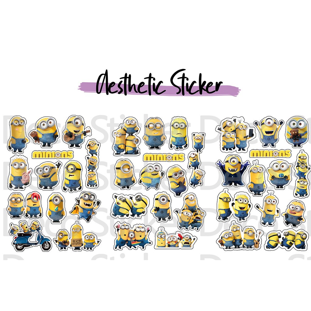 

[READY STOCK] Sticker aesthetic pack/Sticker tumblr/Sticker lucu