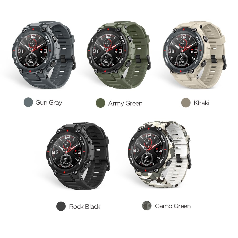 Amazfit T-rex Smartwatch AMOLED with GPS - Amazfit TREX Smart watch