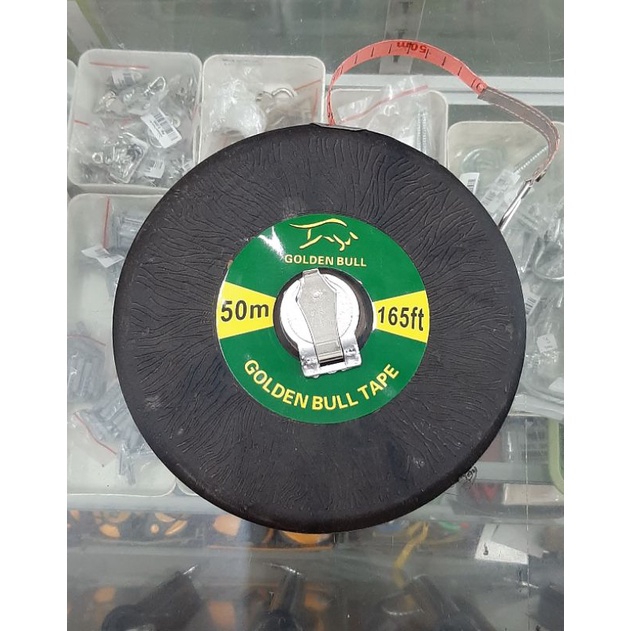 Yunbao Meteran Roll 50m Meteran Rol Jalan
