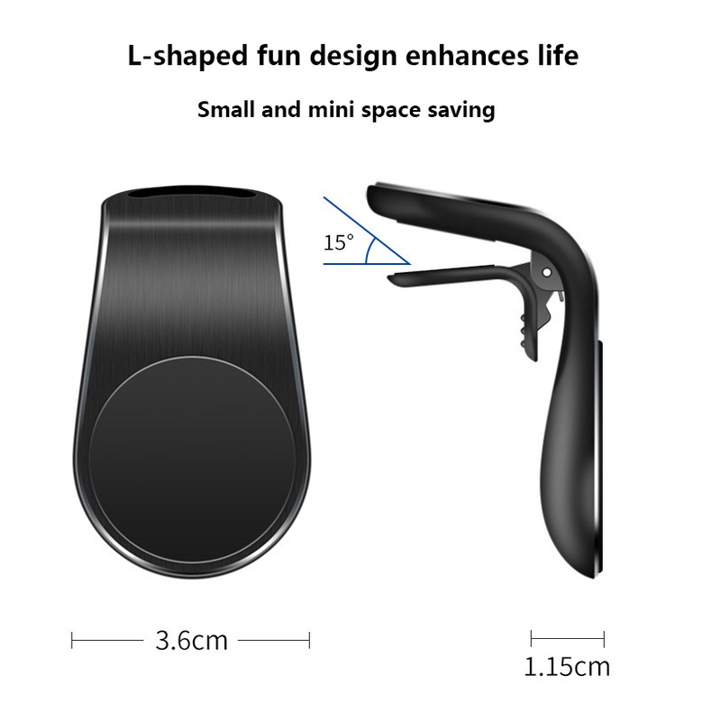 Bracket Magnetik Dudukan Handphone Gps Untuk Aksesoris Mobil