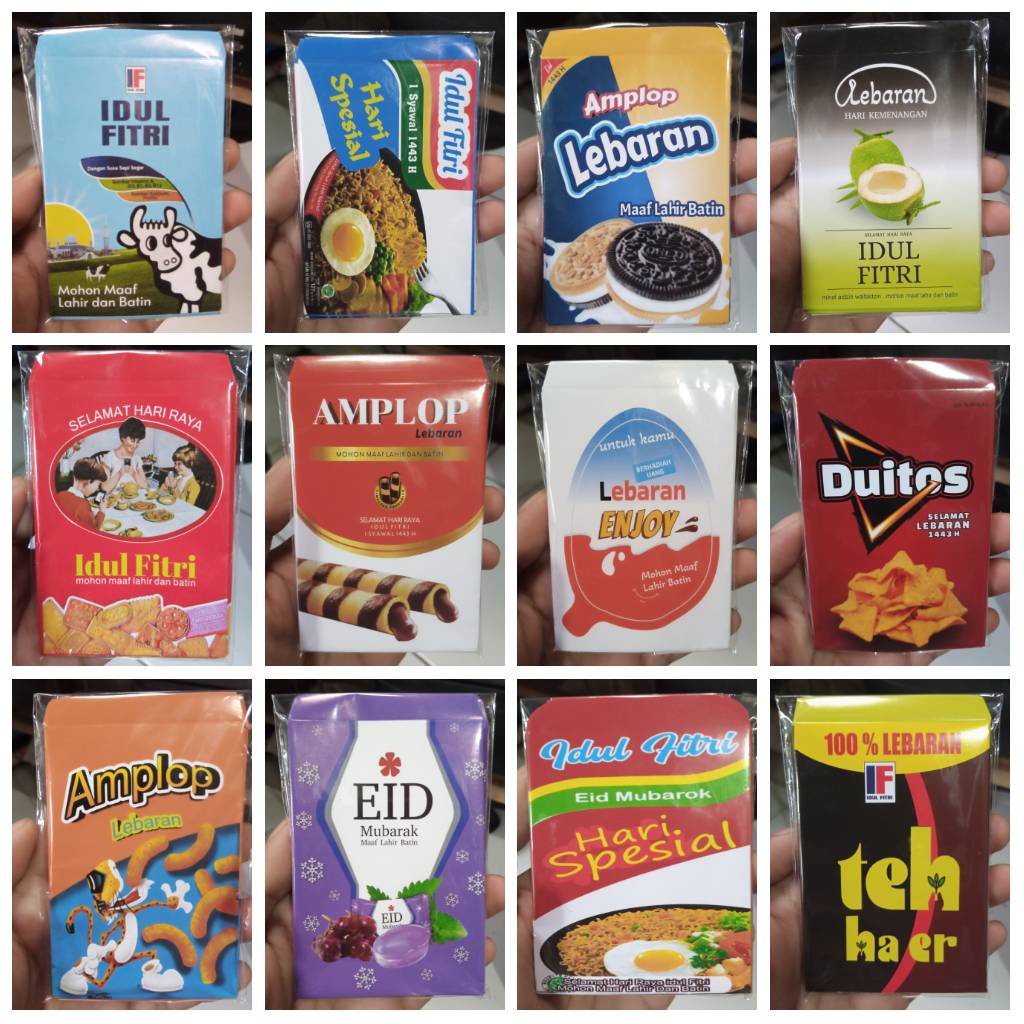 

(COD) Amplop Lebaran Unik Snack Murah Sudah di Lem 2024