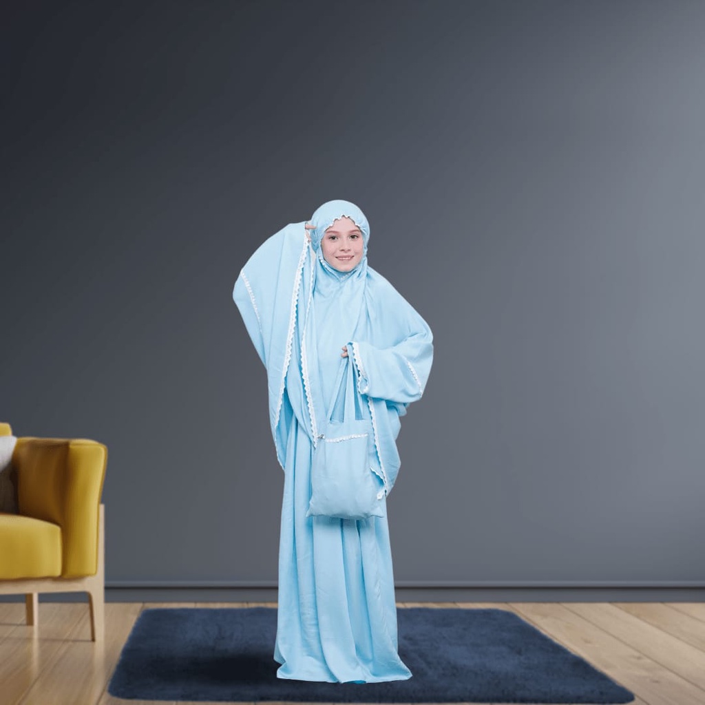 Mukena Anak MA 11 Biru
