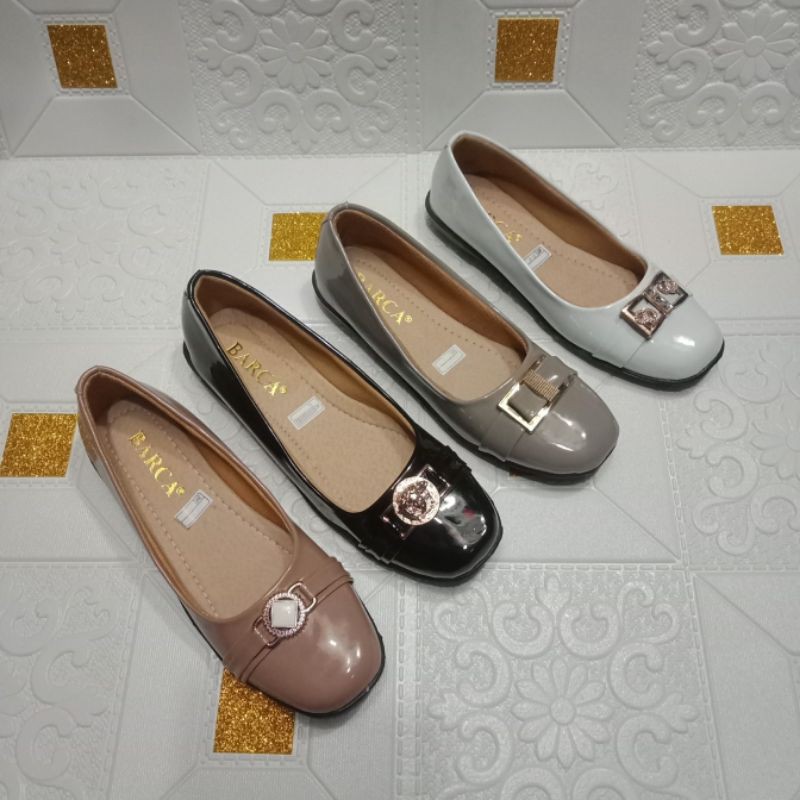 SepatuFlatwanita/HakRata/SepatuBalet/MerekBarca/sepatuFlatCewek/SepatuFashionCewek