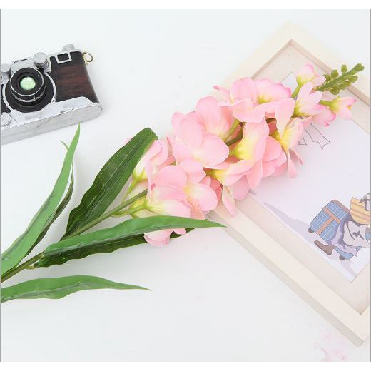 BUNGA GLADIOL PLASTIK TANGKAI PANJANG