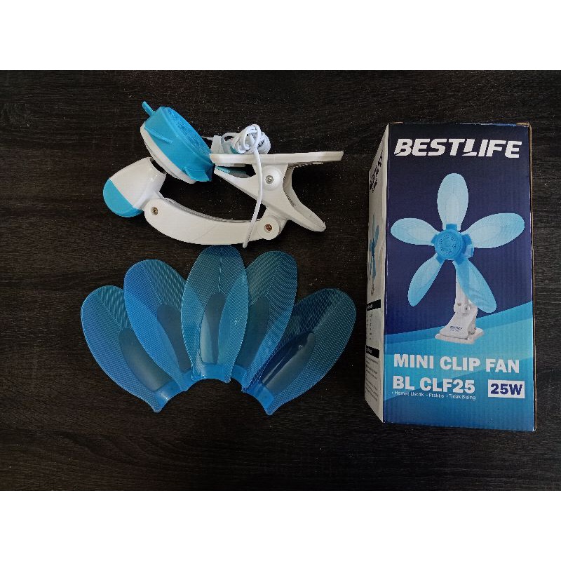 MINI CLIP FAN 25 WATT BESTLIFE BL-CLF-25