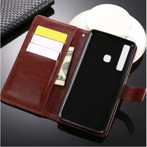 Wallet Case Samsung A9 2018 Flip Case Premium Leather