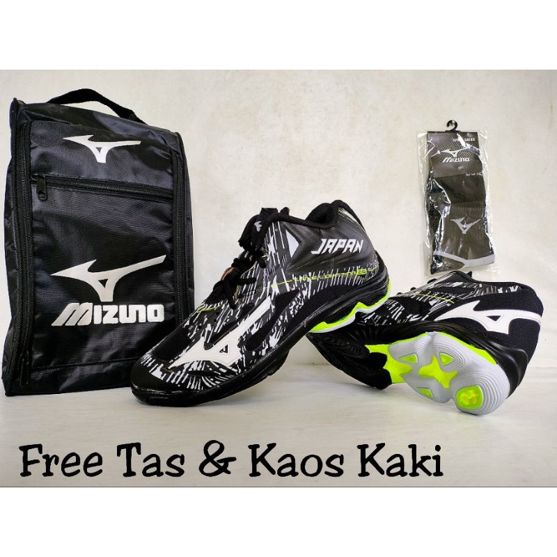 Sepatu Volly Mizuno Wave Lightning Z6 Japan Terbaru/Sepatu Volley Olahraga wlz6Mid Murah/Mizuno Pria