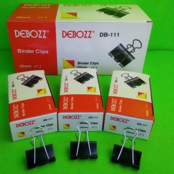 

BINDER CLIP DEBOZZ 111 HITAM