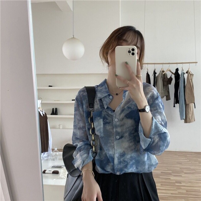 kemeja wanita kemeja oversize wanita FASHION kemeja wanita kekinian basic terbaru atasan wanita Q5P0
