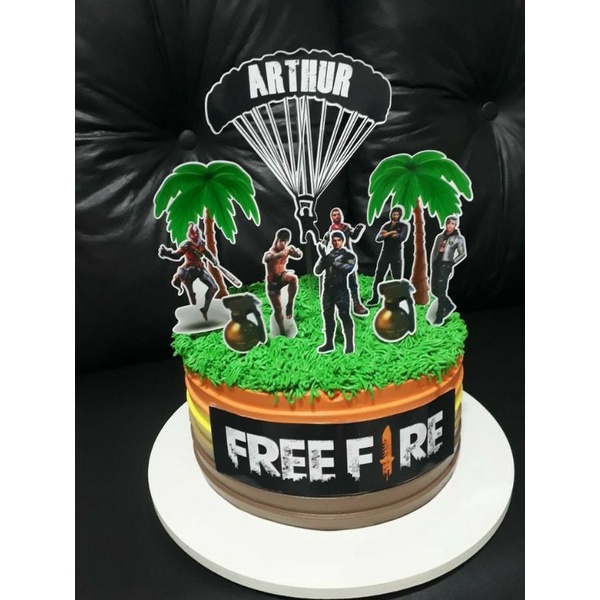 Topper cake kue ulang tahun happy birthday free custom nama dan ucapan