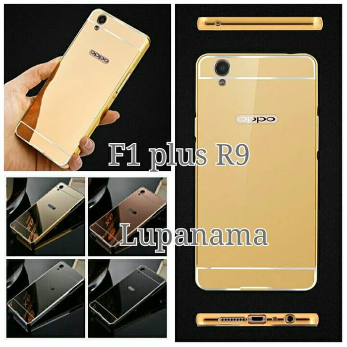 bumper case mirror oppo F1 plus case oppo F1 plus R9
