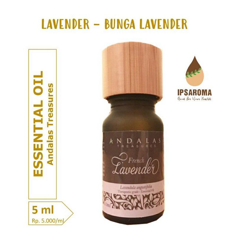 5 ml Lavender Essential Oil 100% Minyak Atsiri Lavender