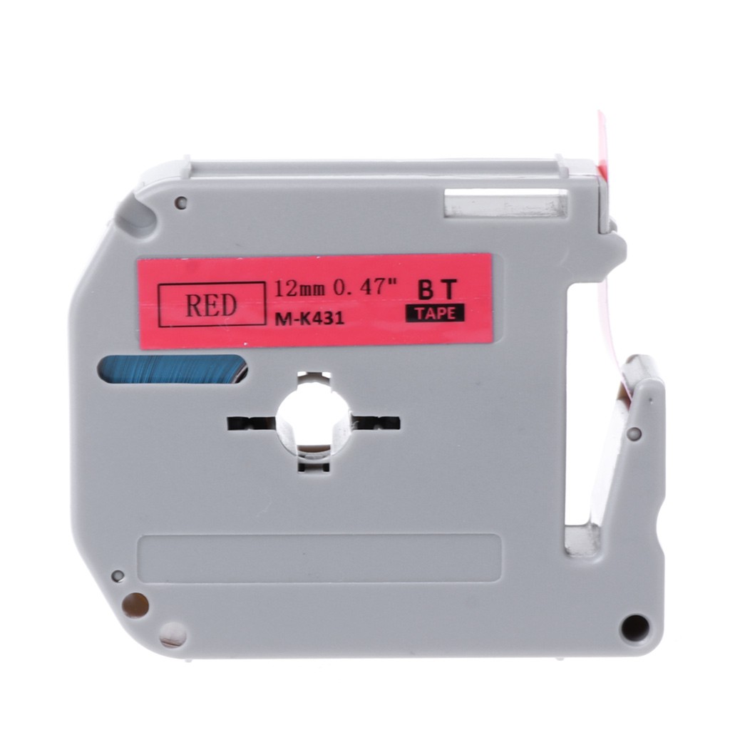 Label Tape Printer 12mm Lebar MK Series untuk Brother P-Touch Label Maker