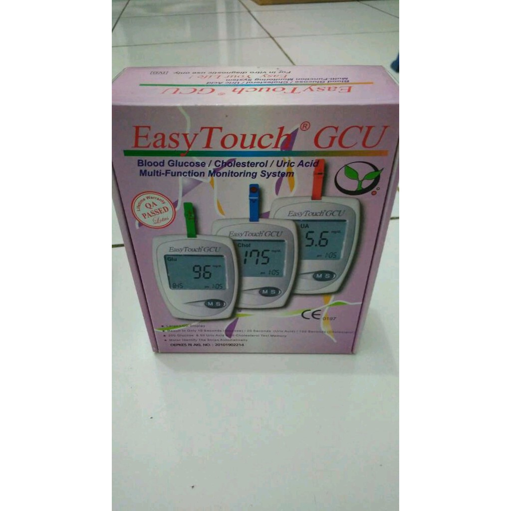 Terbaru alat tes gula darah 3in1 easy touch
