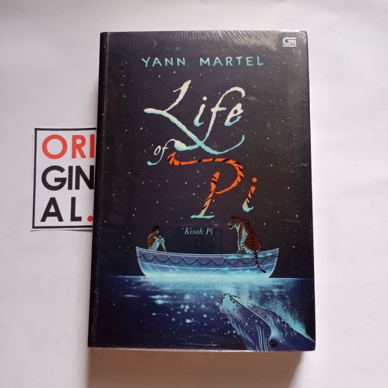Life of Pi (Kisah Pi) by Yann Martel - ORIGINAL - Gramedia