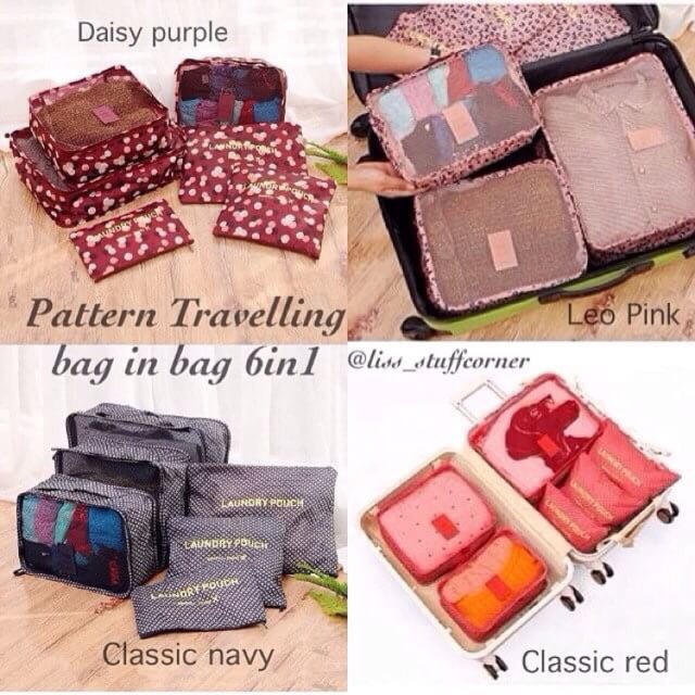 PATTERN DINIWEL TRAVELLING 6in1 Pouch