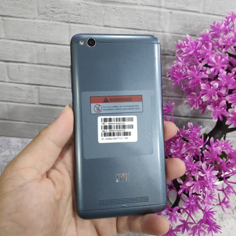 Redmi 4A Ram 2GB Internal 16GB HP Second Seken Bekas Fullset Batangan