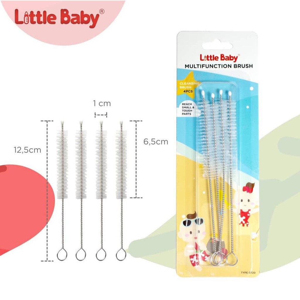 Little Baby Multifunction Brush Sikat Sedotan Multifungsi 0720