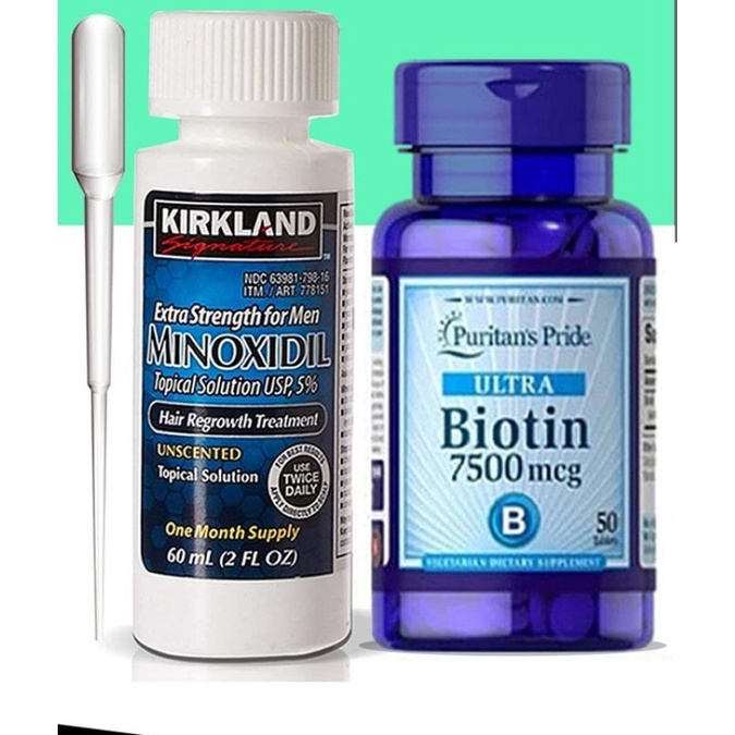 minoksidil/biotin