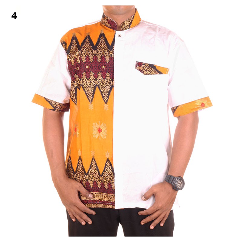 Baju Koko Batik Luqman Motif 7