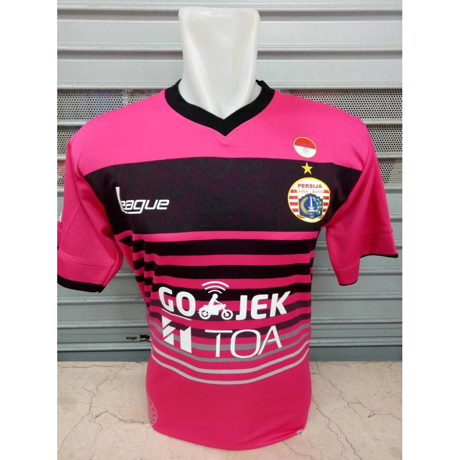 JERSEY PERSIJA GK KIPER PINK LIGA 1 2017/2018 GRADE ORI