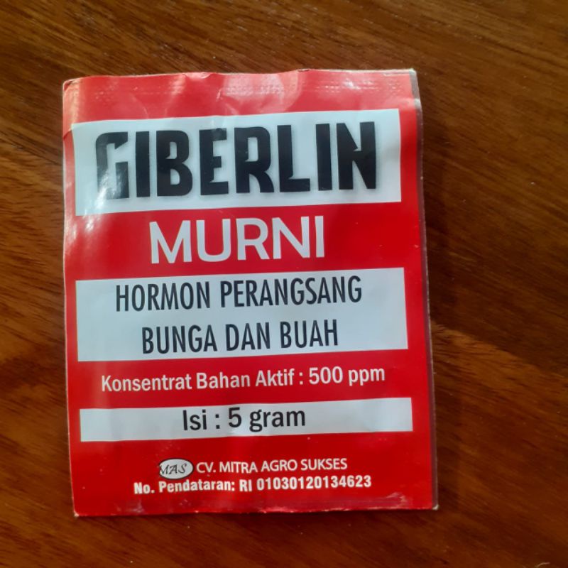 AUKSIN, GIBERELIN, SITOKININ, GASSGIB SACHET 5GR