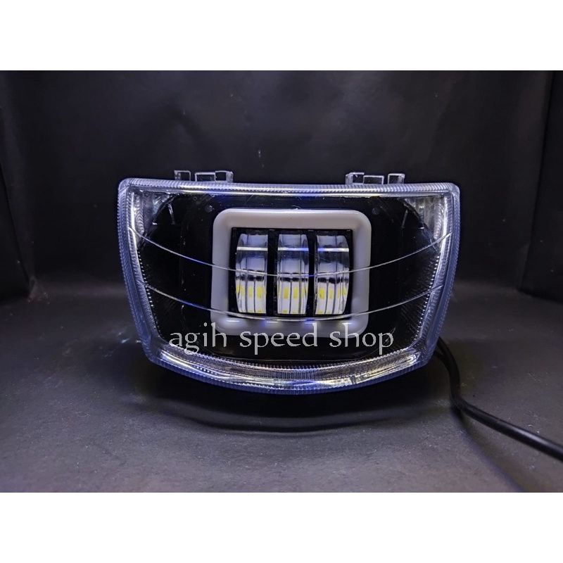 lampu depan daymaker F1Zr Vega lama