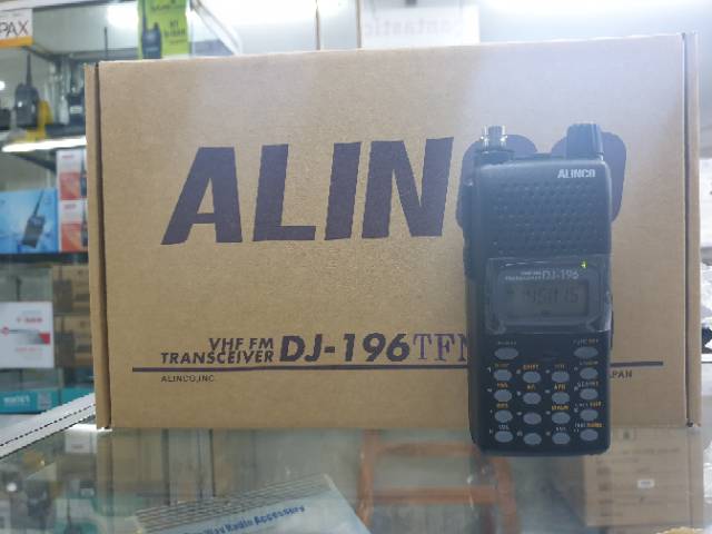 HT ALINCO DJ-196 VHF GARANSI ALINCO DJ 196 DJ196 196