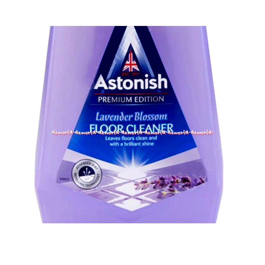 Astonish Floor Cleaner Lavender Blossom 1L Cairan Pembersih Lantai Ungu Purple Astonih Lafender Floors Cleanser