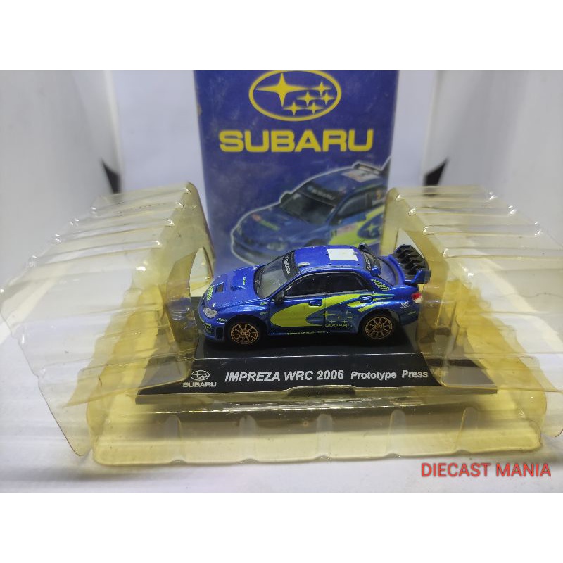 DIECAST Cms RALLY CAR ss.10 Subaru Impreza WRC 2006 PROTOTYPE PRESS VER.