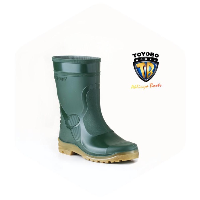 Toyobo Boots Tyb 1688 Sepatu Boot Pendek Hitam Hijau Maroon Biru
