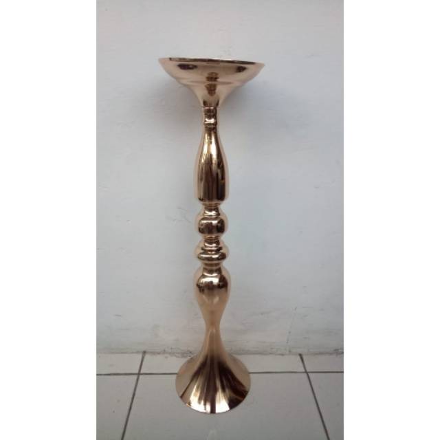 Vas Bunga gold/ Vas Bunga Gold Kristal/ Pot Bunga Gold Kristal /Vas Bunga Kristal Hiasan  Meja