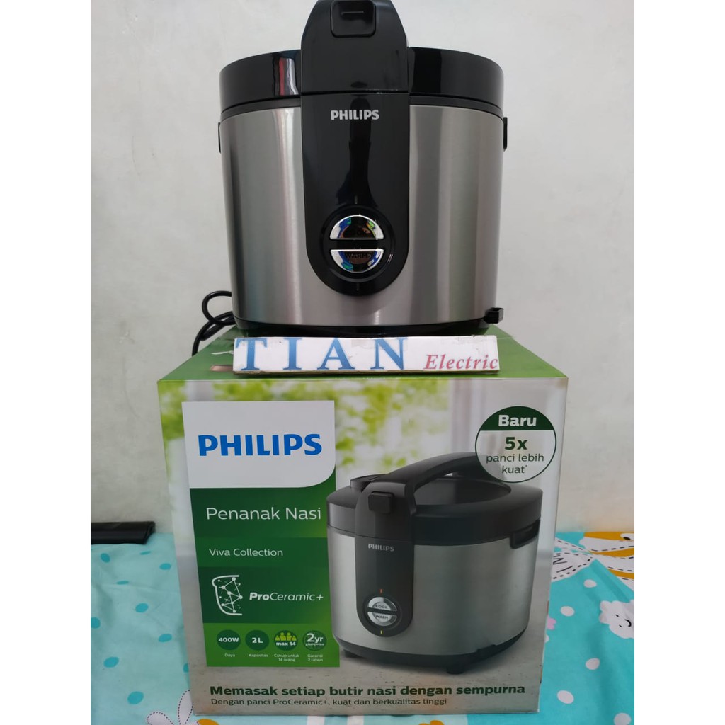 PHILIPS HD-3132 MagicCom/Rice Cooker Premium 2 Liter