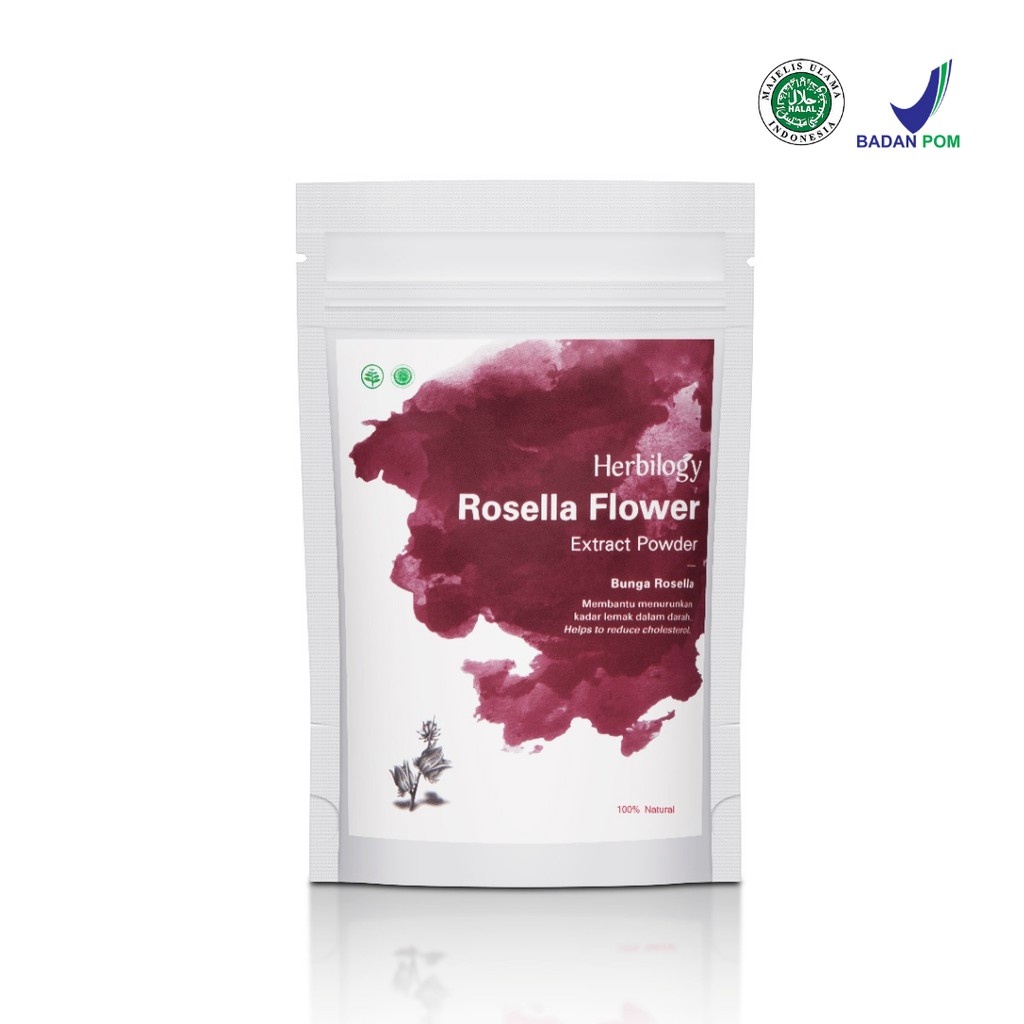 Herbilogy Hibiscus (Rosella) Extract Powder 100gr