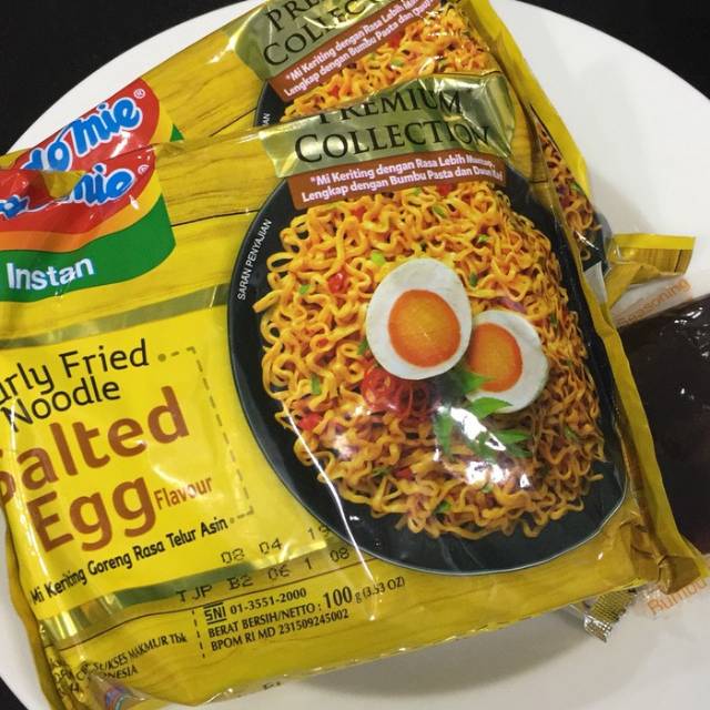 INDOMIE GORENG SALTED EGG ISI 2 PC