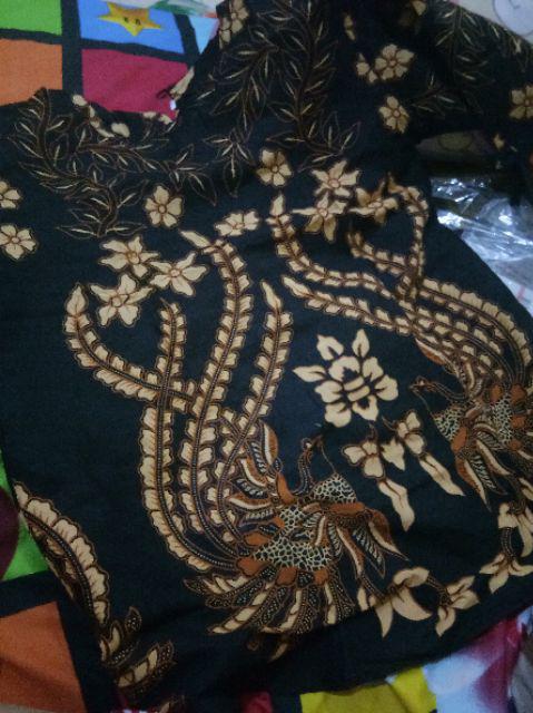 Atasan Batik Dolby Dolbi Dobby Doby Tenun Sutra Tulis Halus Katun Atbm Baron ,sarombit Atasan