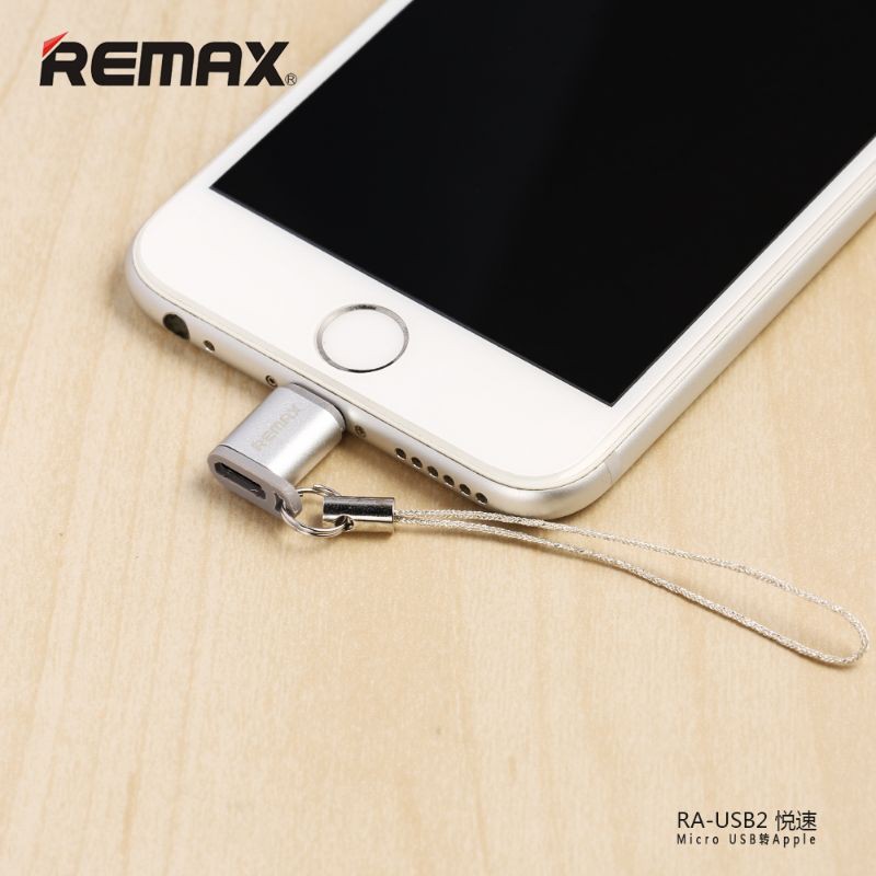 REMAX Adapter Lihgtning / Converter Micro USB To Lightning Iphone