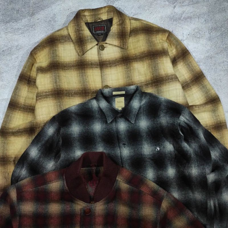 Flanel jacket wool veterano