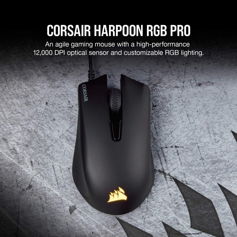 CORSAIR 3-IN-1 GAMING BUNDLE (K60 RGB PRO + HARPOON RGB PRO + MM300 )