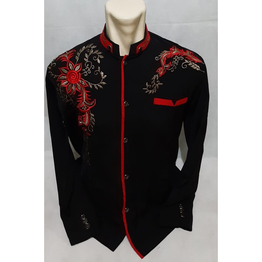 Baju koko jasco atasan muslim baju muslim jas pria baju koko santri jasko pria dewasa original 2021 