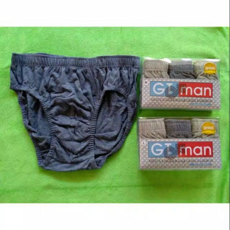 Celana dalam Gt Man GMX Original 3pcs/Cd Gt man gmx