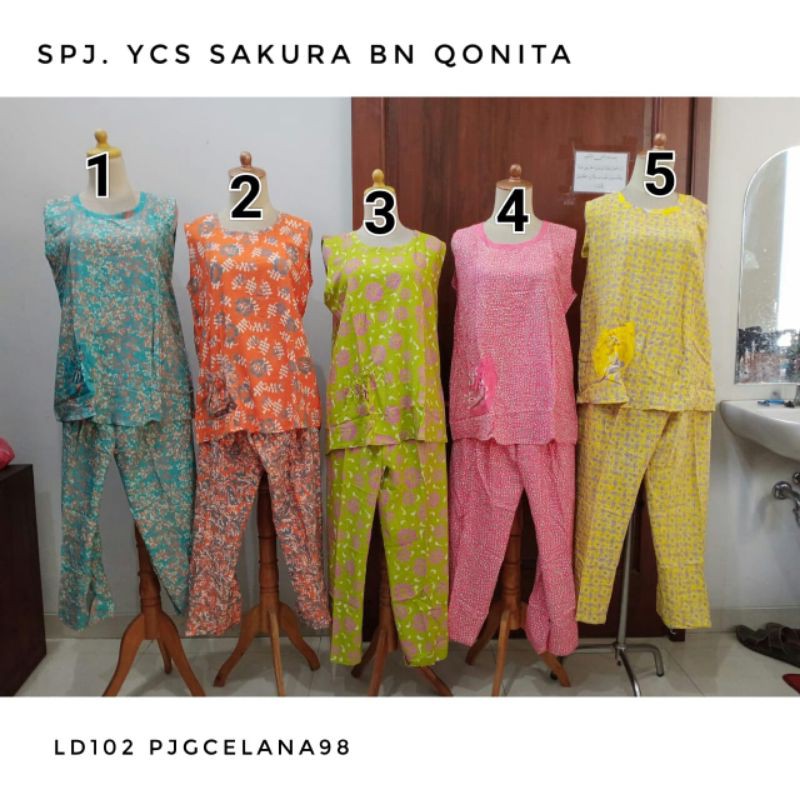 Setelan Batik Qonita murah youcansee