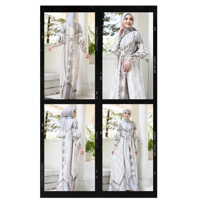 lily dress creamcheese WEARING KLAMBY