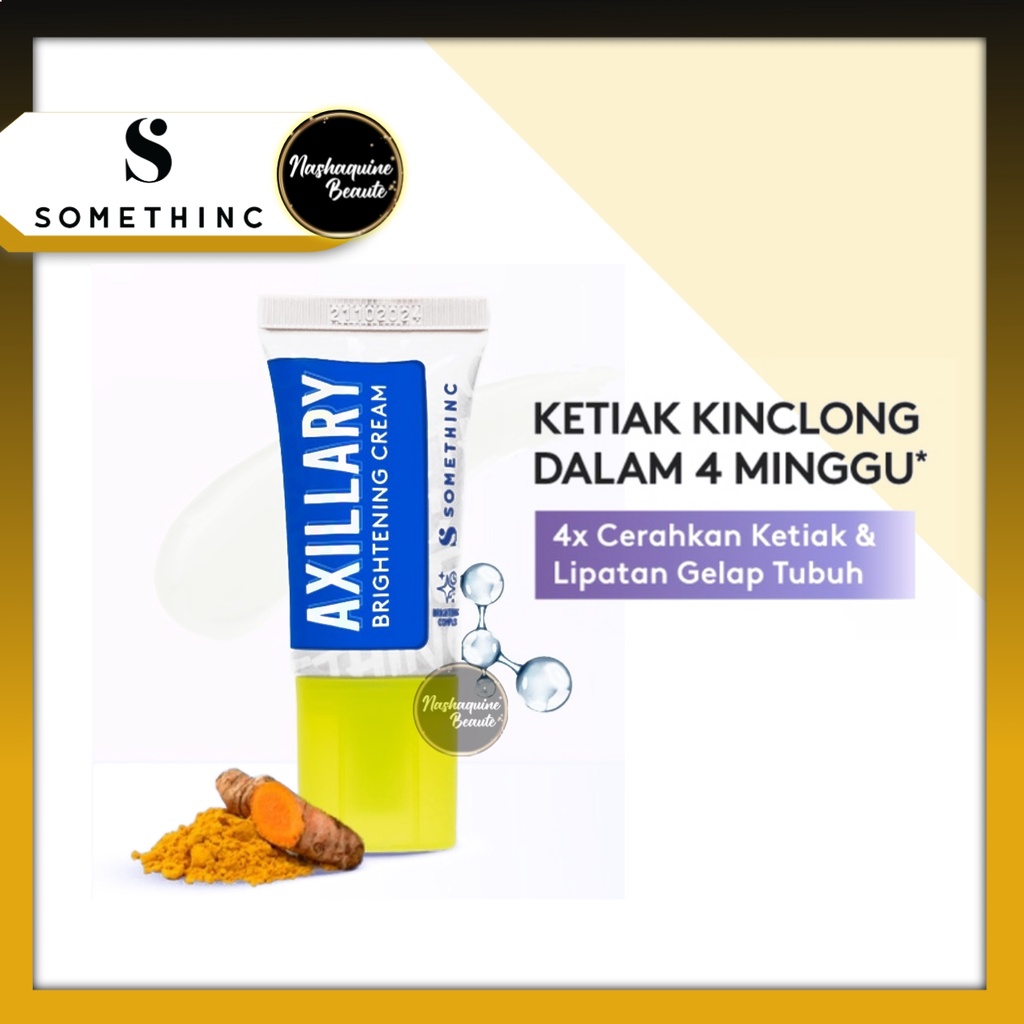 SOMETHINC Axillary Brightening Cream Pencerah Pemutih Ketiak Selangkangan Lutut Area Lipatan