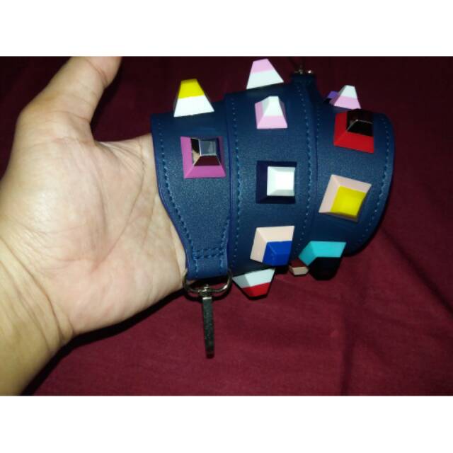 Tali Strap tas motif balok navi