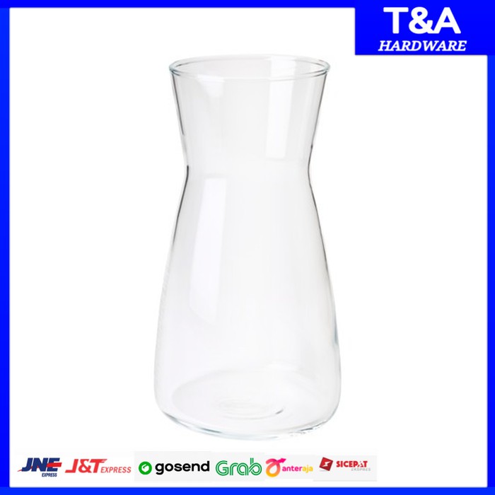 Ikea Karaff Karaffe Aus Klarglas 1l Glaskanne For Sale Ebay