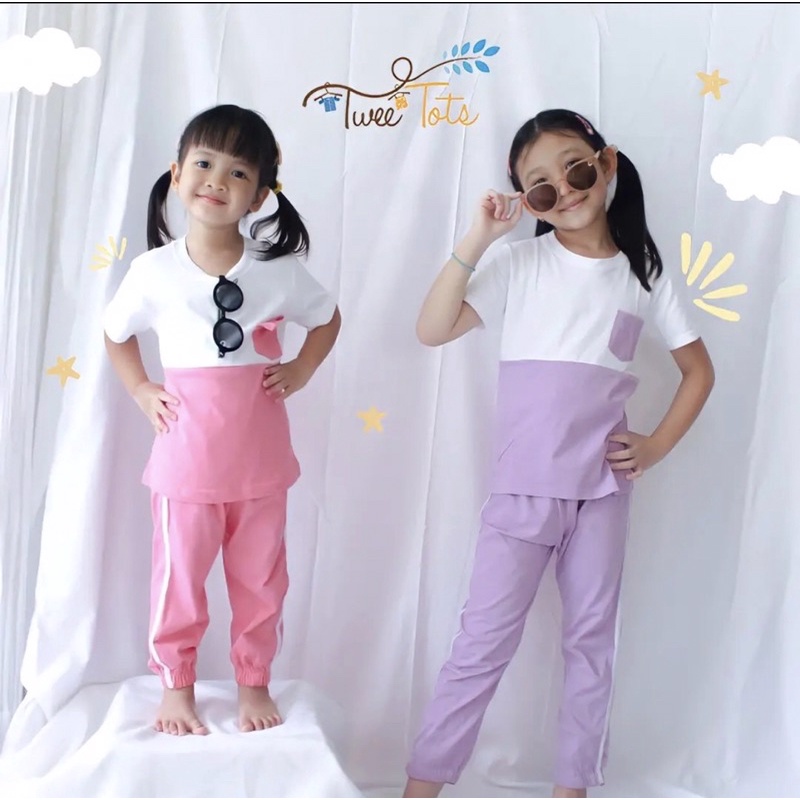 RACHIDKIDS / PIYAMA BASIC TEE / PIYAMA ANAK LUCU