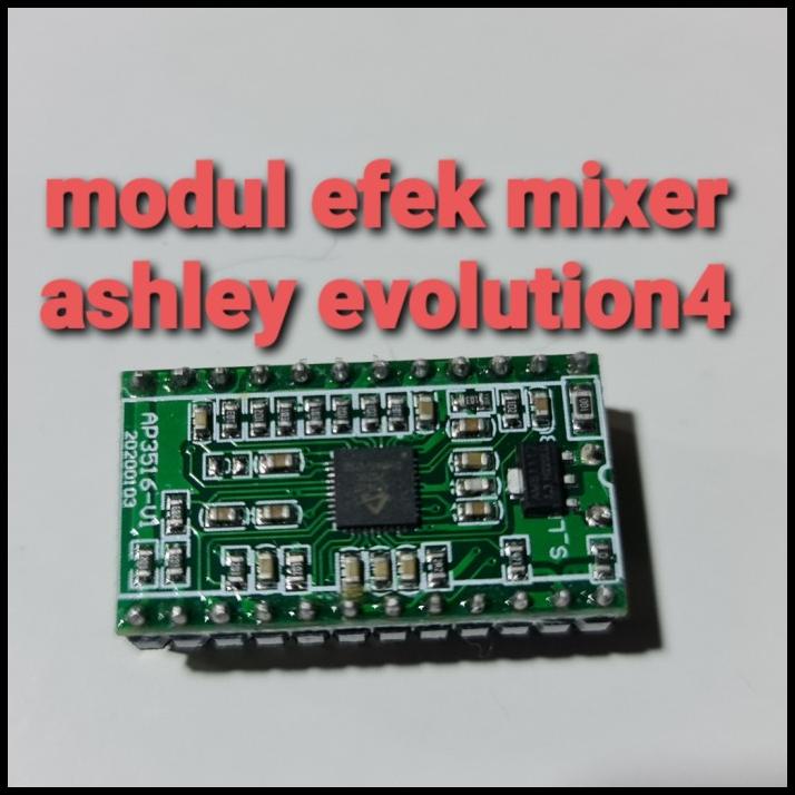 modul efek mixer ashley evolution4 evolution 4
