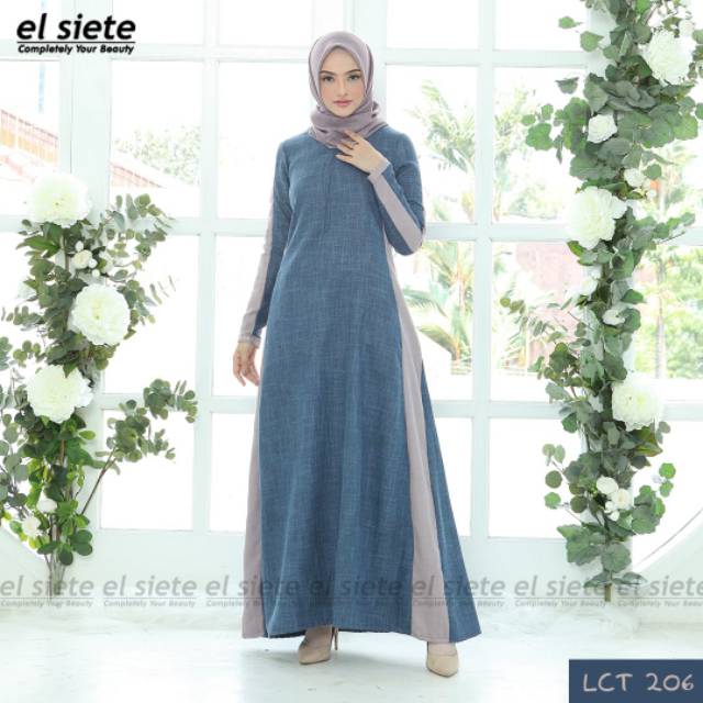 Gamis elsiete LCT 206 Rp 180.000
