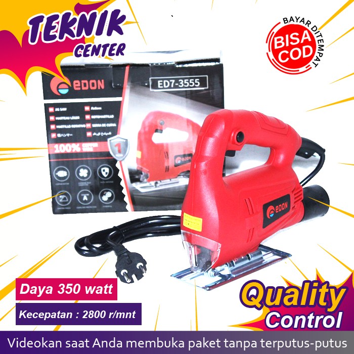 Jual Mesin Jigsaw Jig Saw Gergaji Kayu Papan Teriplek Take Wood Mesin Edon Ed Ps